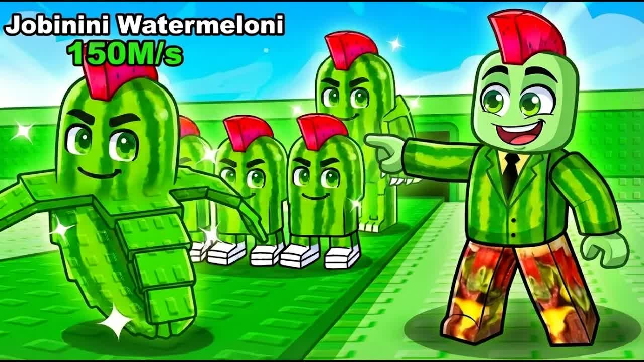 Job Maakt Zijn Eigen Brainrots In Roblox!