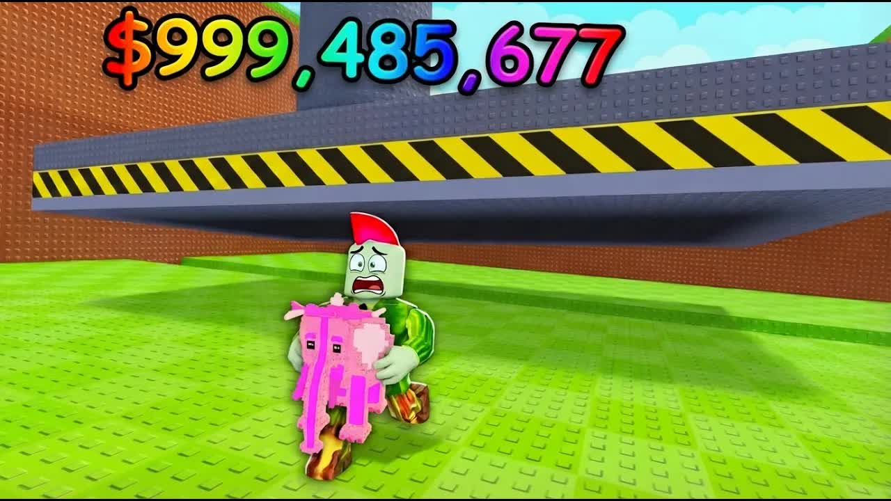 Als Je Niet Geplet Wordt, Krijg Je De Brainrot... In Roblox!