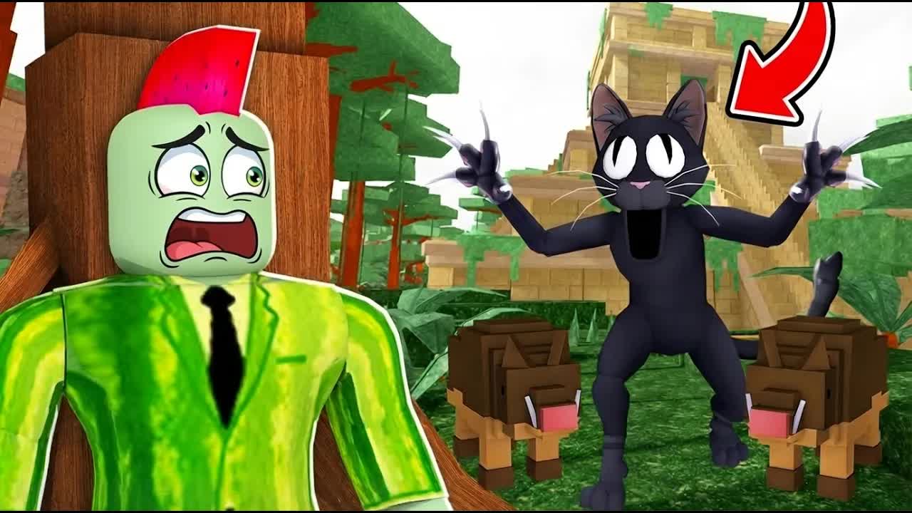 Job Vs Kat In 99 Nachten In Het Bos... In Roblox!