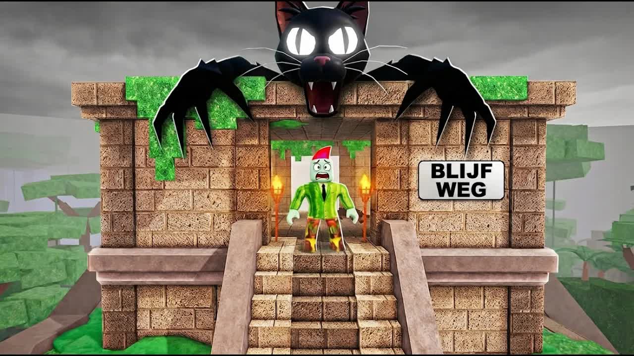 Job Opent Geheime Tempel In 99 Nachten In Het Bos... In Roblox!