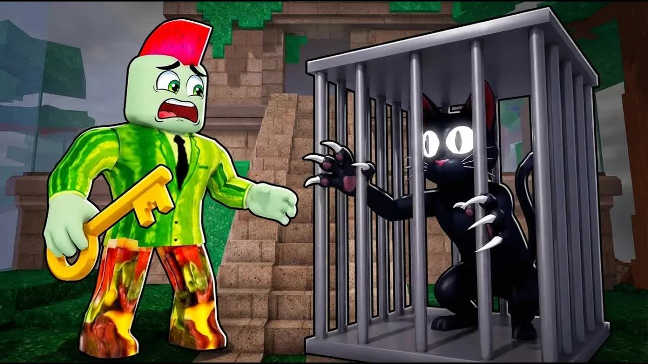 Job Speelt Vals Vs Kat In 99 Nachten In Het Bos... In Roblox!