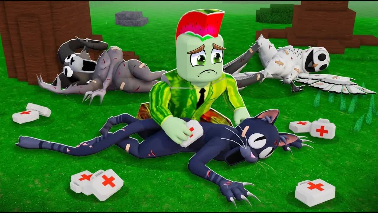 De Kat Is Weg! In 99 Nachten In Het Bos... In Roblox!