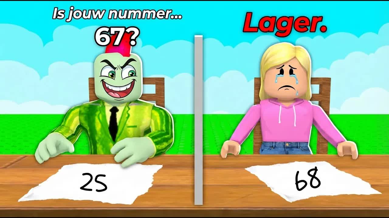 Raad Het Nummer In Roblox!