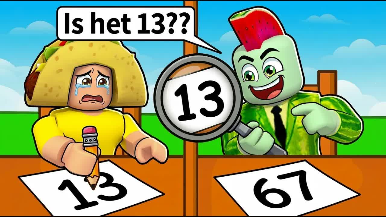 Raad Het Nummer In Roblox Maar... Job Speelt Vals!