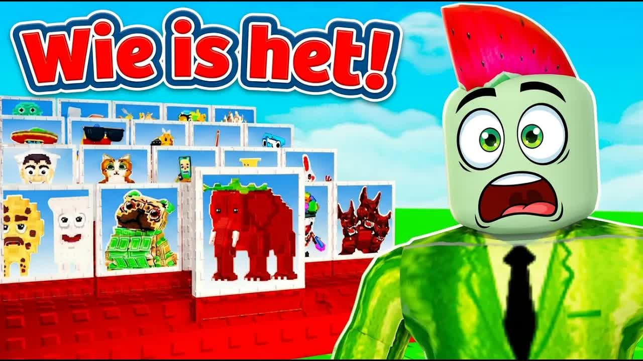 Wie Is Het In Roblox!