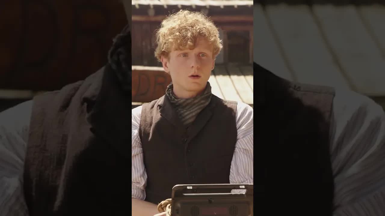 Ook cowboys die niet kunnen praten hebben een eigen stem" 🤠💛#hetklokhuis #sketch #cowboys