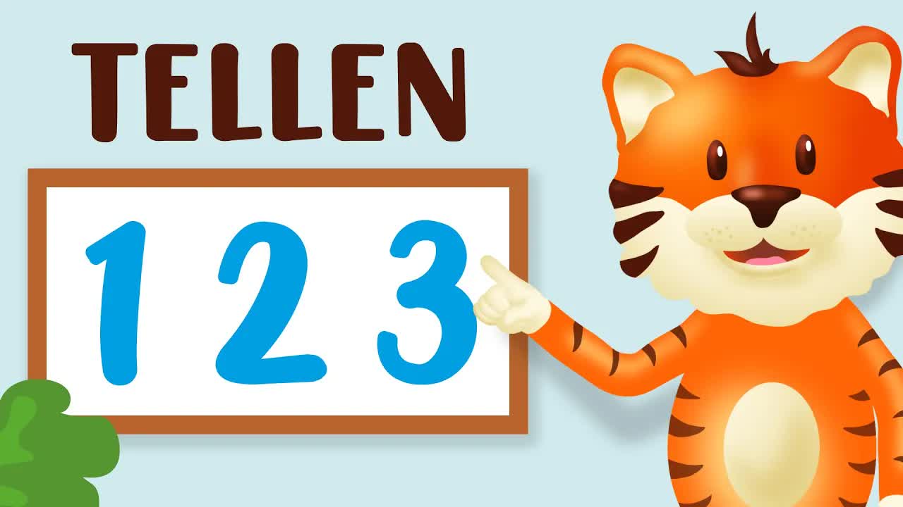 Leren tellen Nederlands ✅ Van 1 tot 10 tellen 1️⃣2️⃣3️⃣ Cijfers leren voor peuters