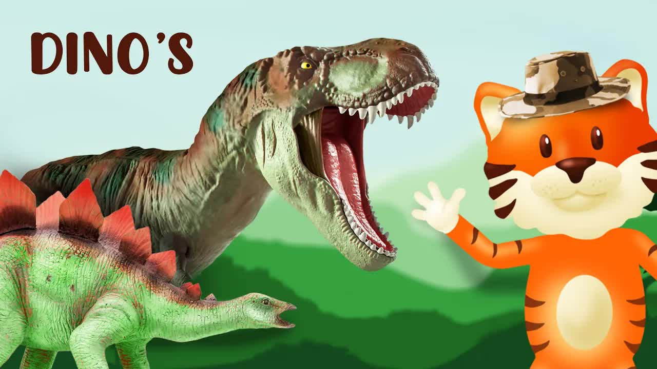 Dino filmpjes Nederlands 🦖🦕 Leer alles over dinosaurussen - Educatieve filmpjes