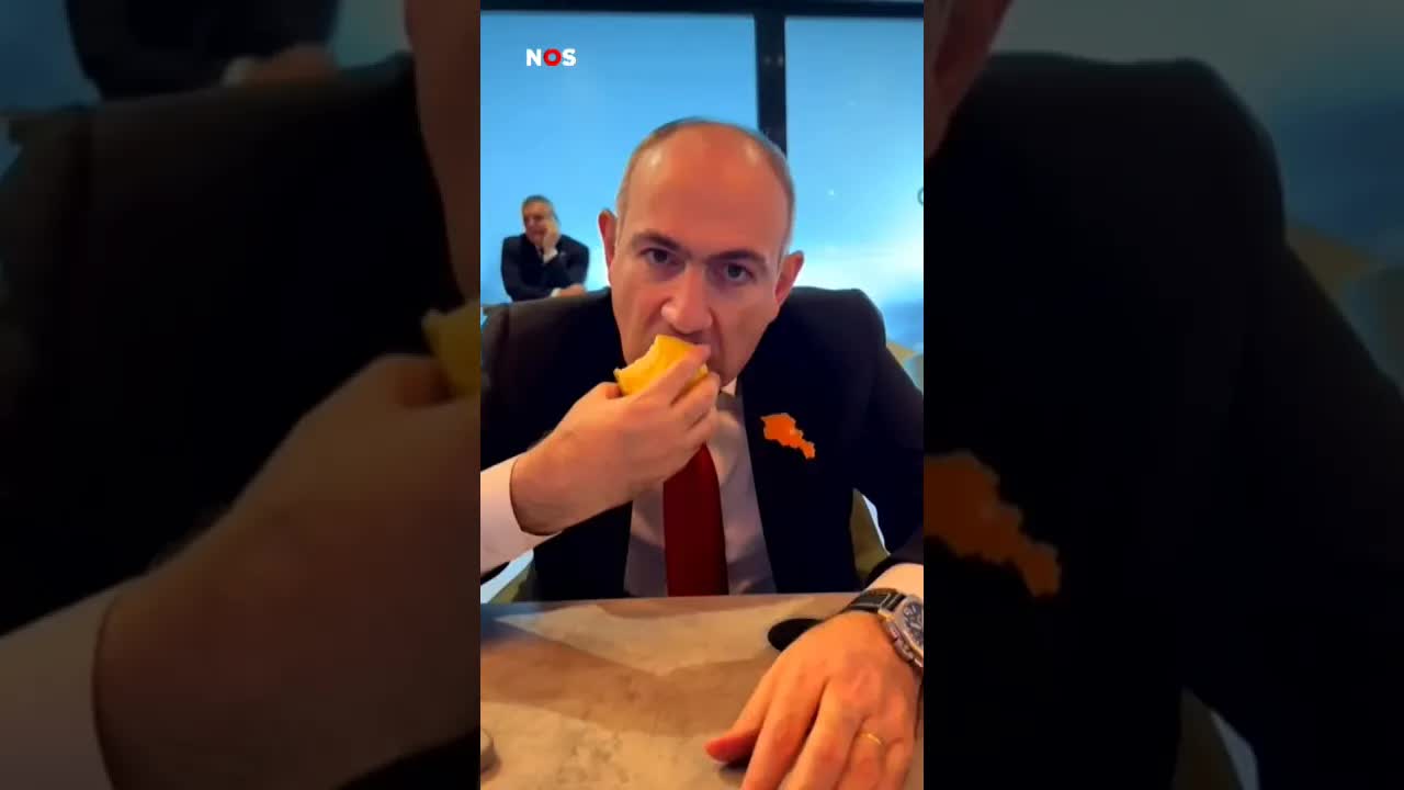 Miljoenen mensen kijken naar eetfilmpjes van premier Armenië