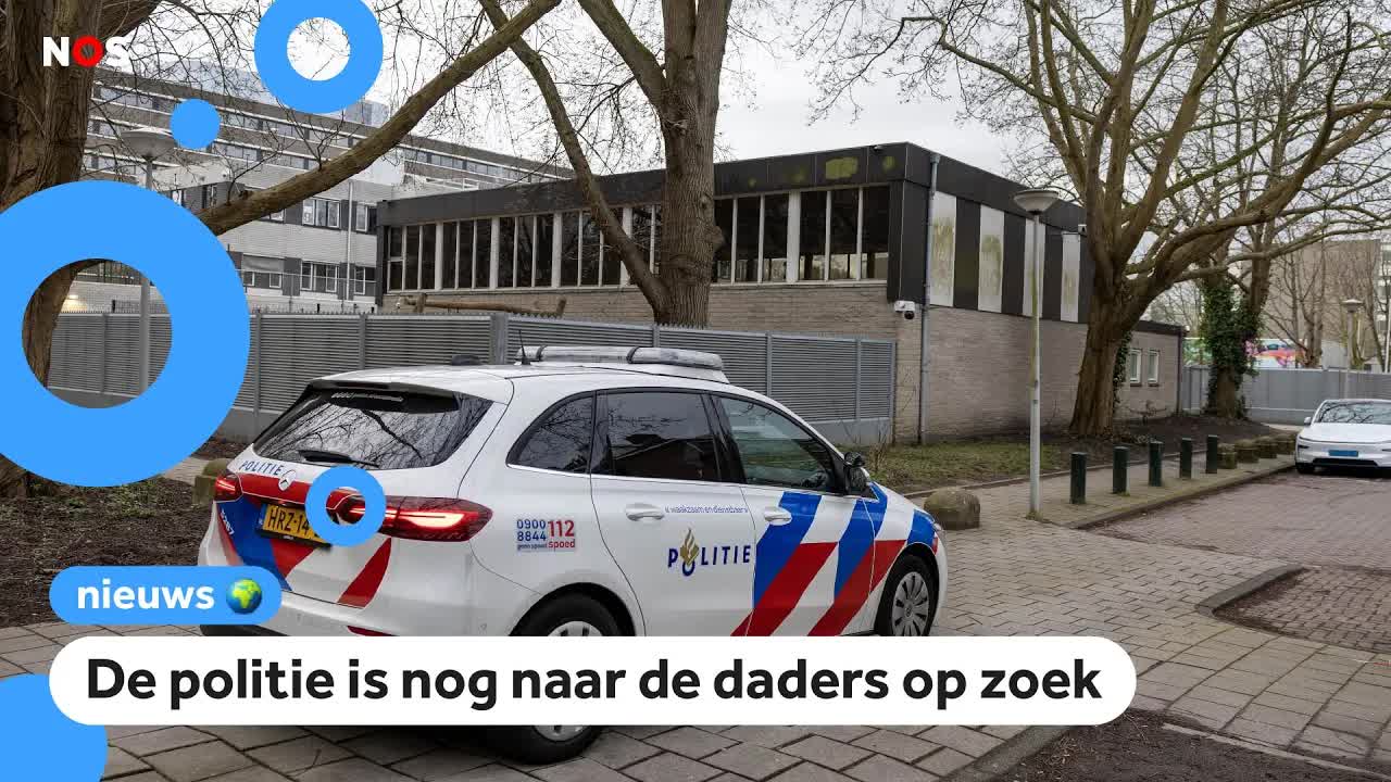 Explosie bij joodse school in Amsterdam