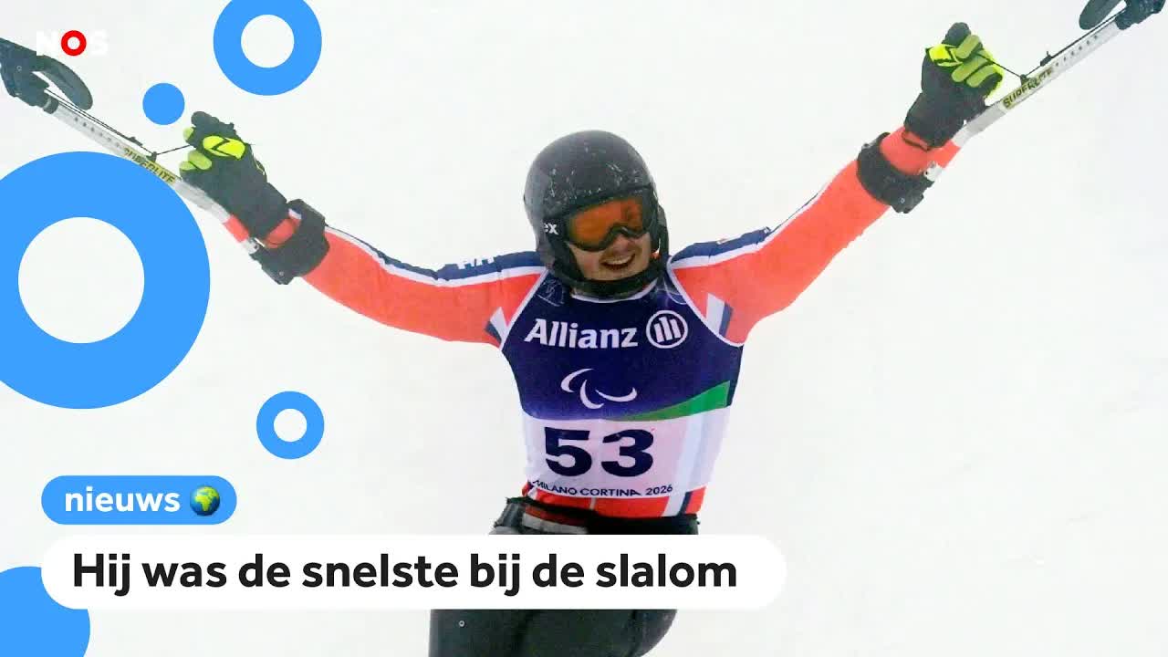 Derde gouden medaille voor Kampschreur op Paralympische Spelen