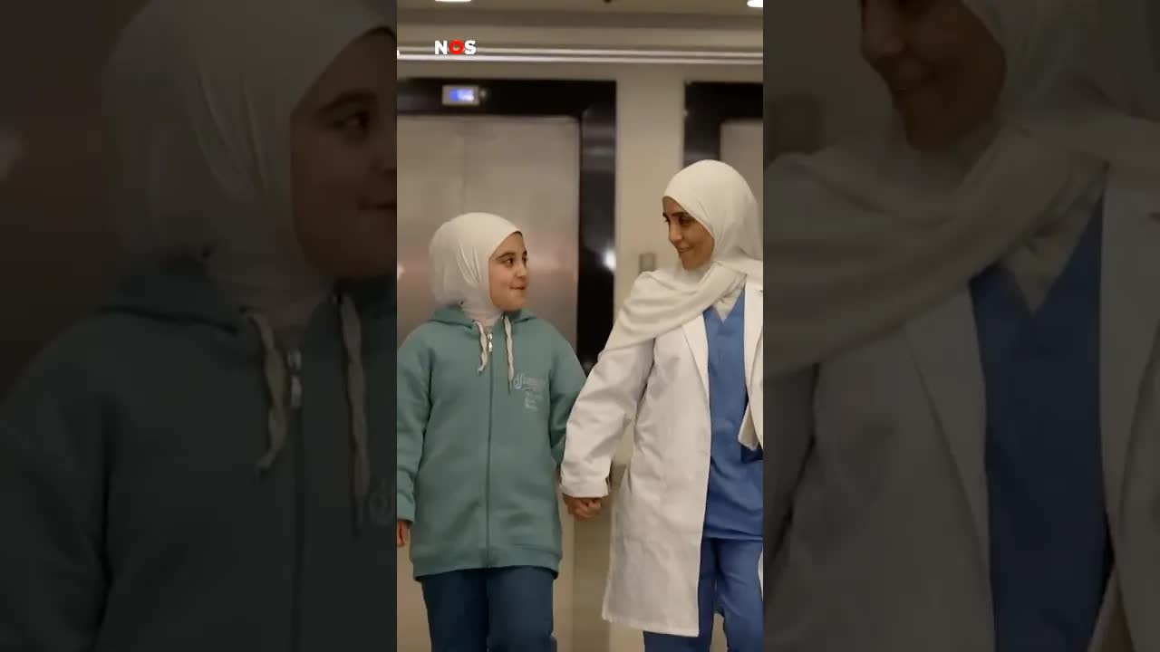 Serena woont in een ziekenhuis door de oorlog in Libanon