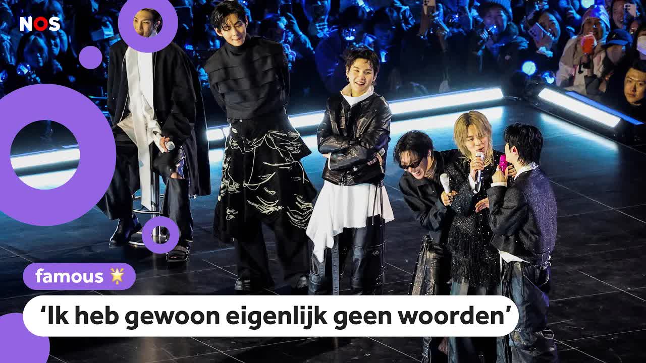 BTS is terug! Tienduizenden fans bezoeken mega-concert