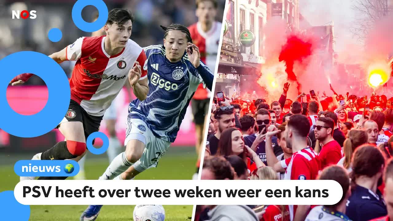 Spannende voetbaldag, maar PSV is (nog) geen kampioen