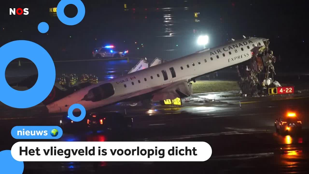 Vliegtuig botst tegen brandweerwagen in New York, piloten omgekomen