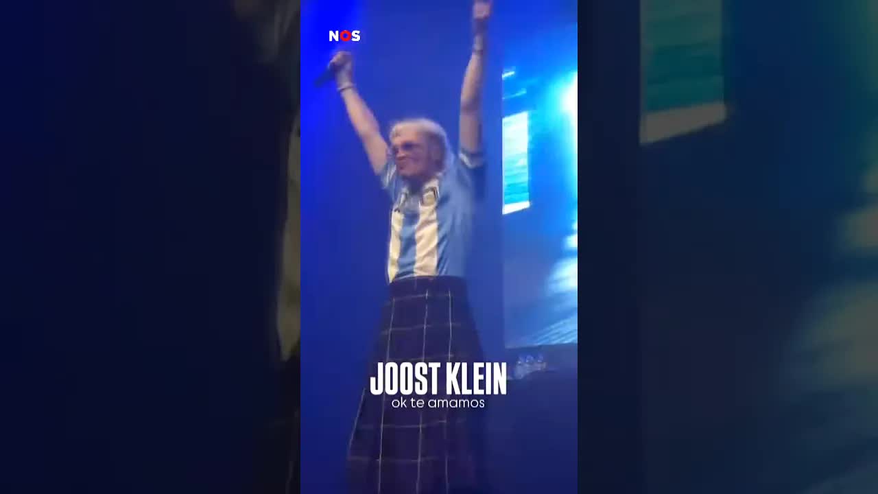 Joost Klein is begonnen aan zijn wereldtour