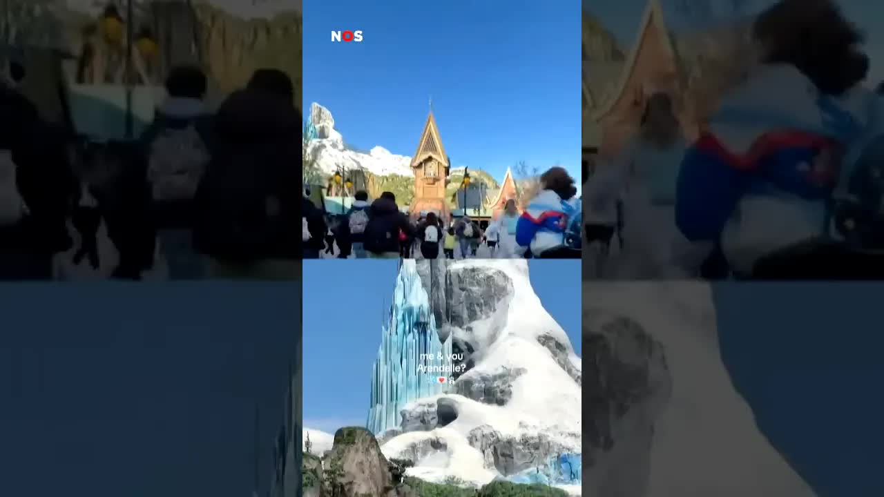Grote drukte in Disneyland door nieuwe Frozen-attracties