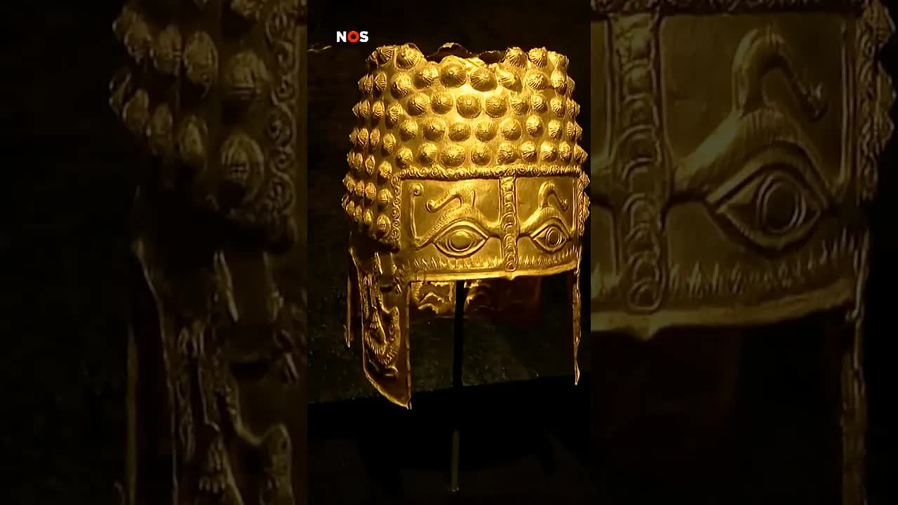 Voor de kunstroof moeten binnenkort drie mannen voor de rechter komen. #jeugdjournaal #kunst #goud