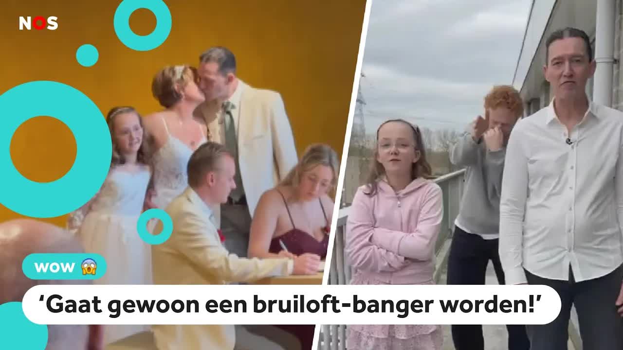 Vader van Kaélynn gaat viral met eigen rap tijdens bruiloft