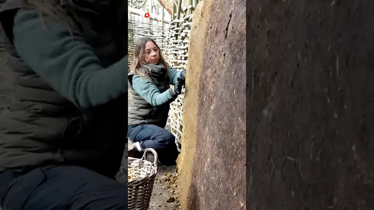 Echt een schijtklus voor deze vrouw. #jeugdjournaal #poep #huizen #bouwen #geschiedenis