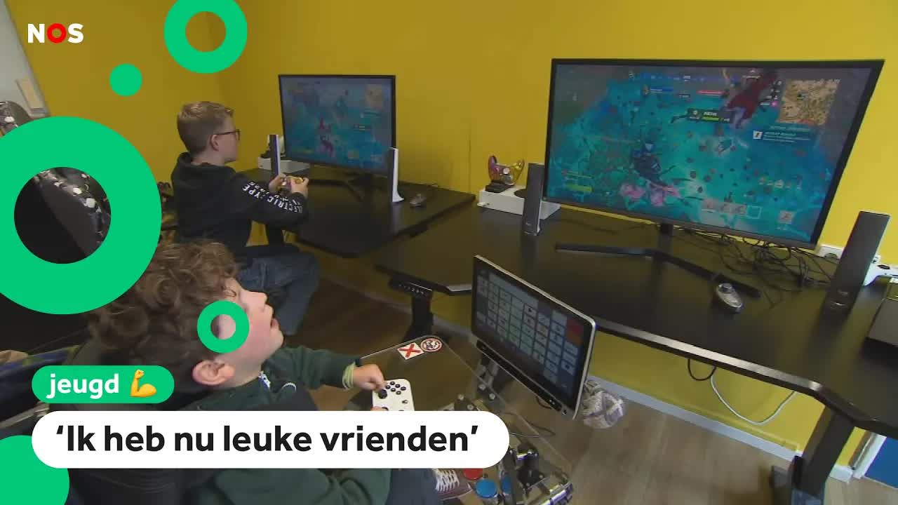 Hier kunnen kinderen met een beperking samen gamen