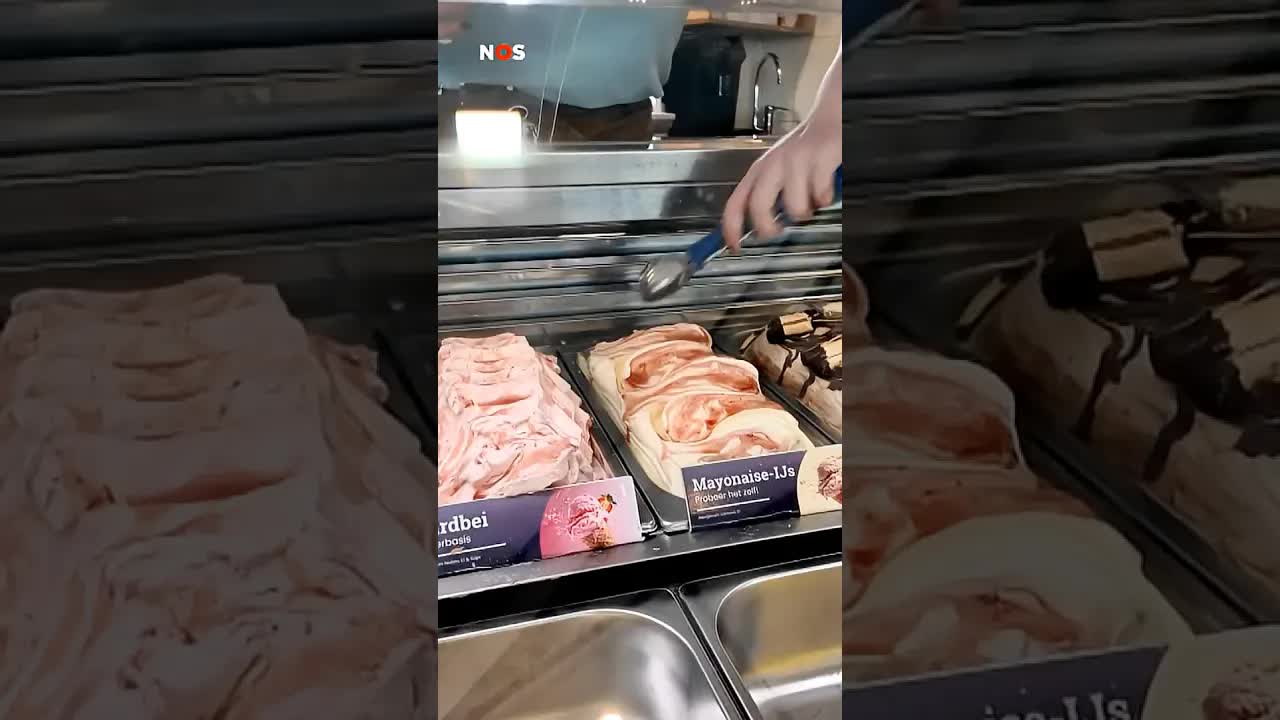 Geen mango of pistache: hier kun je mayonaise-ijs eten