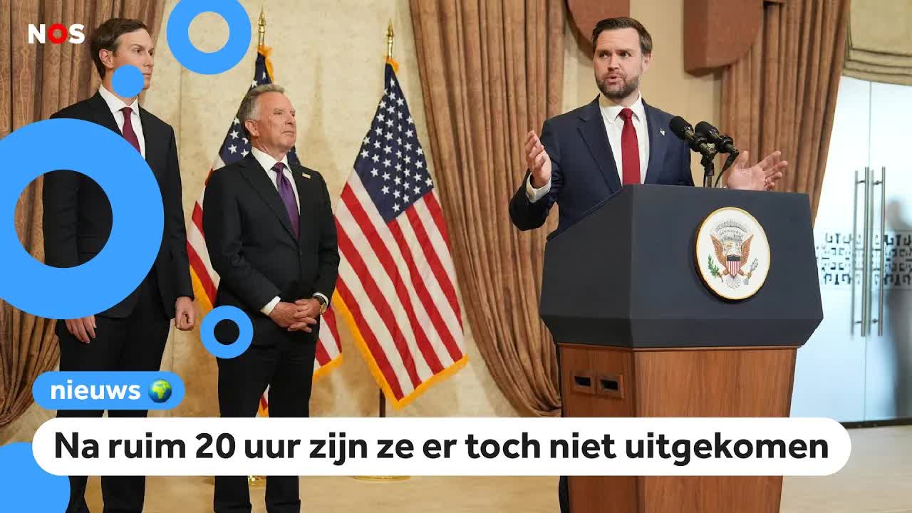 Niet gelukt: VS en Iran kunnen geen afspraken maken over einde oorlog