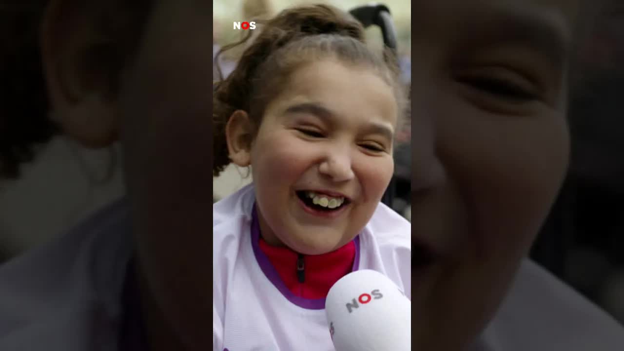 Ook kinderen doen stukje van marathon Rotterdam