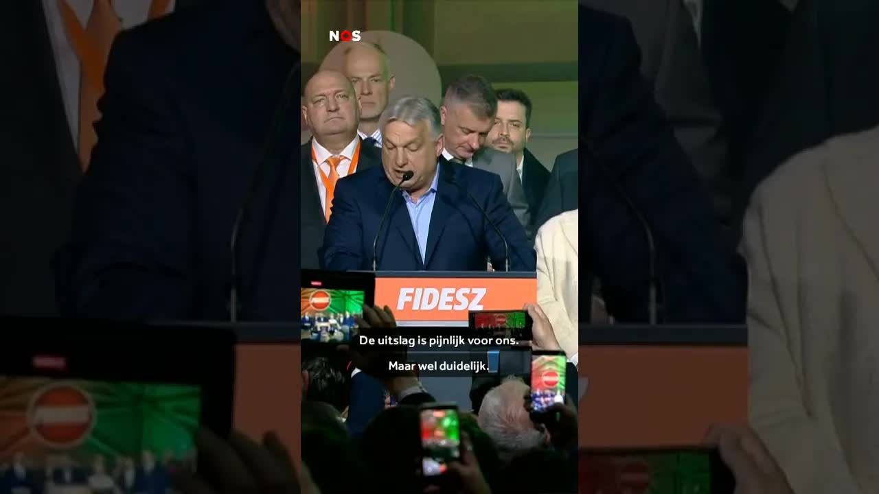 Veel Hongaren blij met de nieuwe leider van het land. #jeugdjournaal #verkiezingen #hongarije