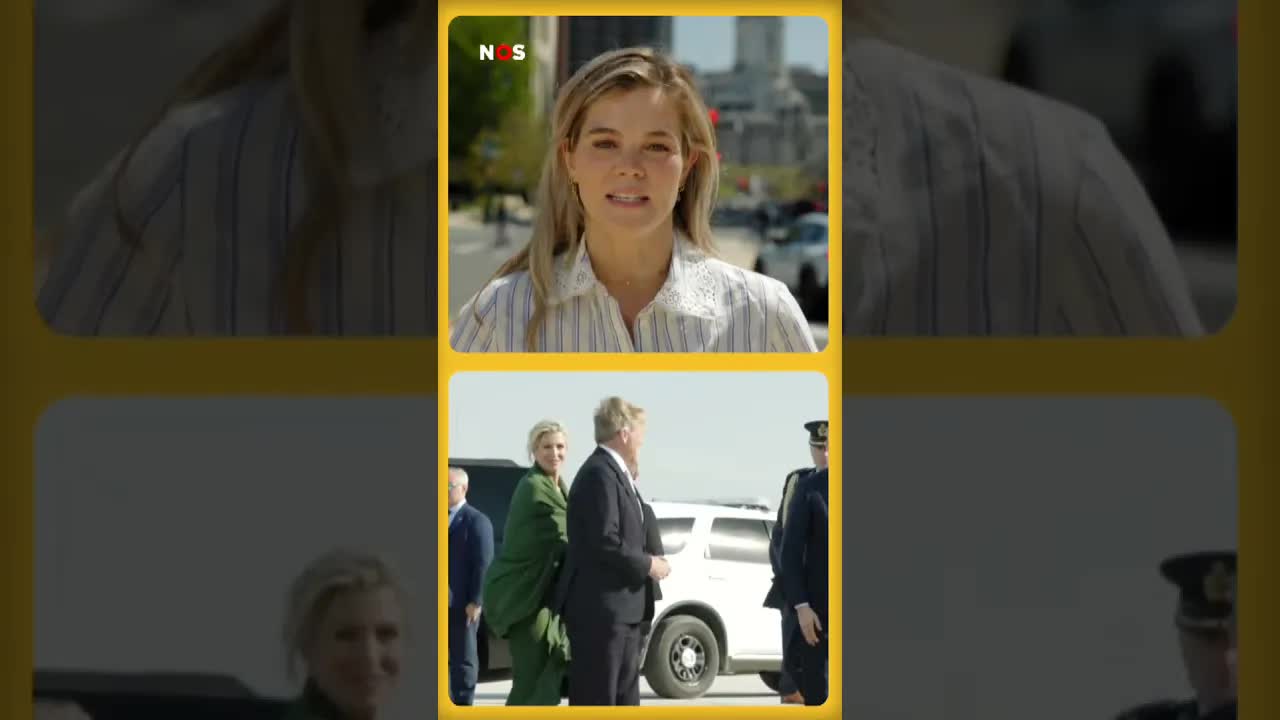 Wat vind jij van het bezoek en de logeerpartij? #jeugdjournaal #trump #wittehuis #koningshuis