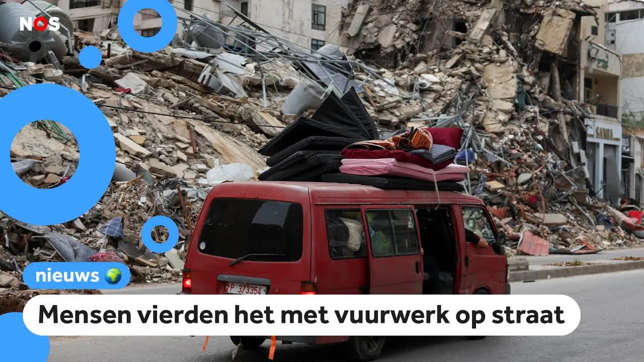 Gevechtspauze in Libanon: afspraak om 10 dagen niet te vechten