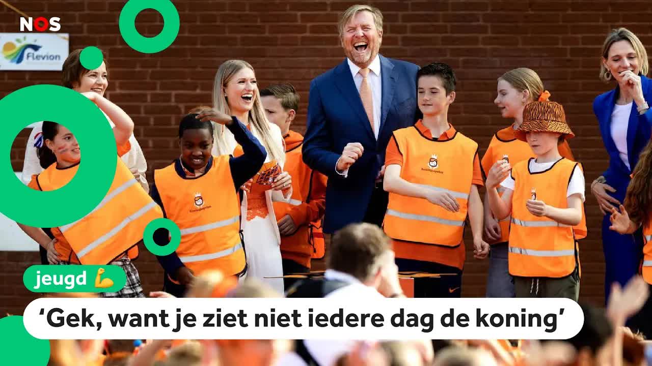 Miljoenen kinderen sporten en ontbijten samen tijdens de Koningsspelen