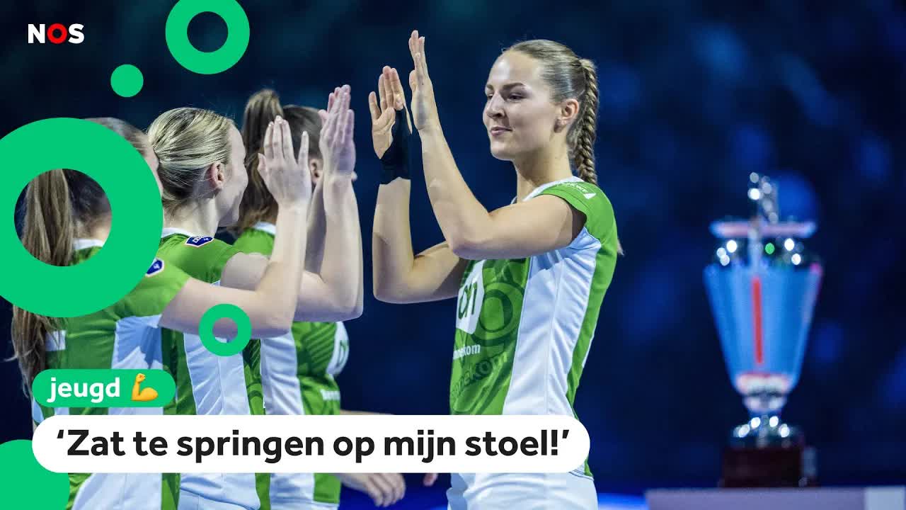 Duizenden kinderen kijken naar zenuwslopende korfbalfinale: 'Mooi om hierbij te zijn'