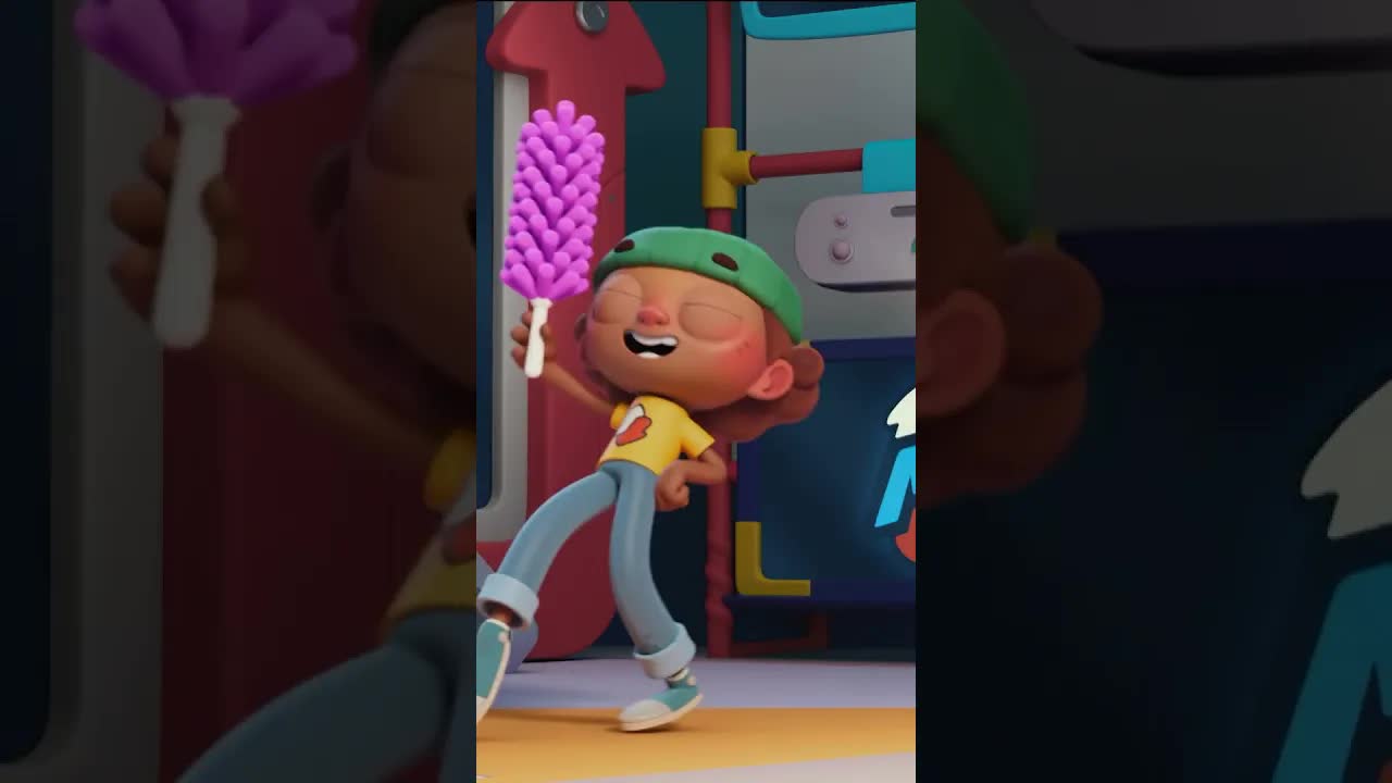 Vegen, boenen, soppen en schrikken! #mojofliptop #npozappelin #zappelin