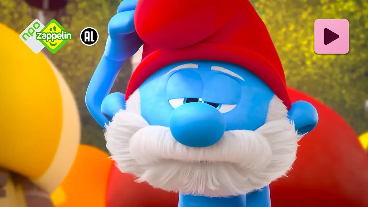 GROTE SMURF IS ZIJN VERSTAND VERLOREN | De Smurfen | NPO Zappelin