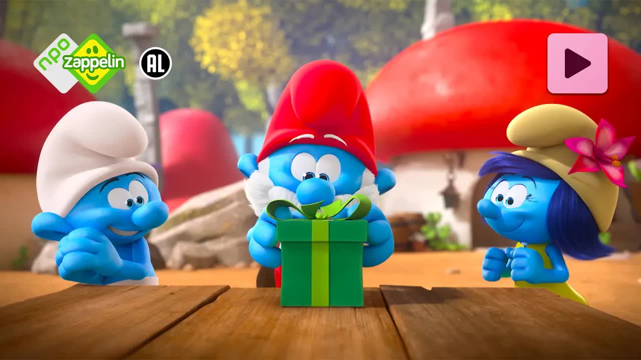 HET VERJAARDAGSCADEAU VOOR GROTE SMURF | De Smurfen | NPO Zappelin