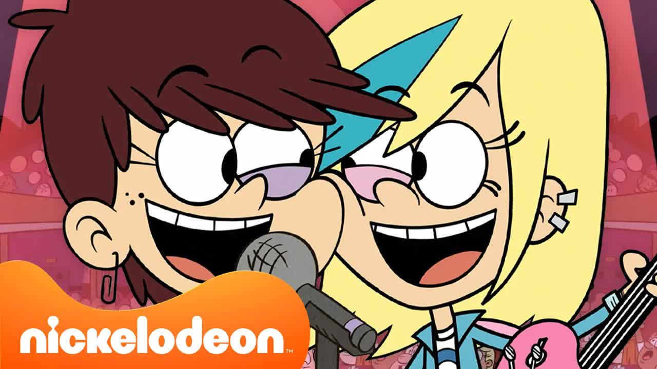 Loud House | 1 uur lang rocken met Luna Loud! 🎸🤘 | De Louds | Nickelodeon Nederlands