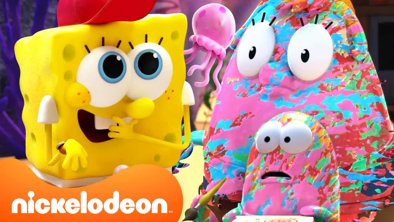 Kamp Koraal: Spongebobs jonge jaren — Alle onruststokers! 🪼 90 min | Nickelodeon Nederlands