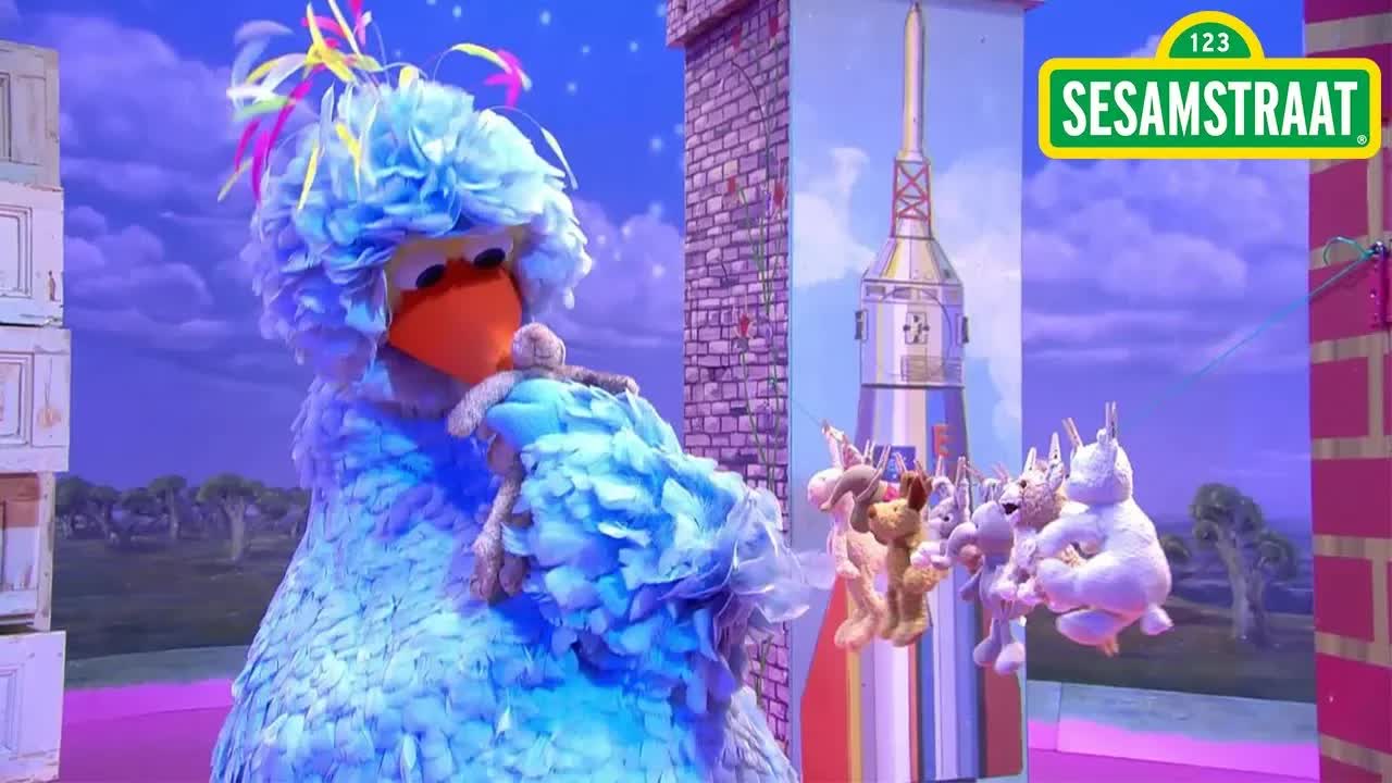 Knuffel - Pino - Sesamstraat