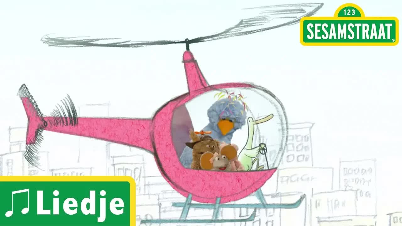 Helikopter - Kinderliedje - Sesamstraat