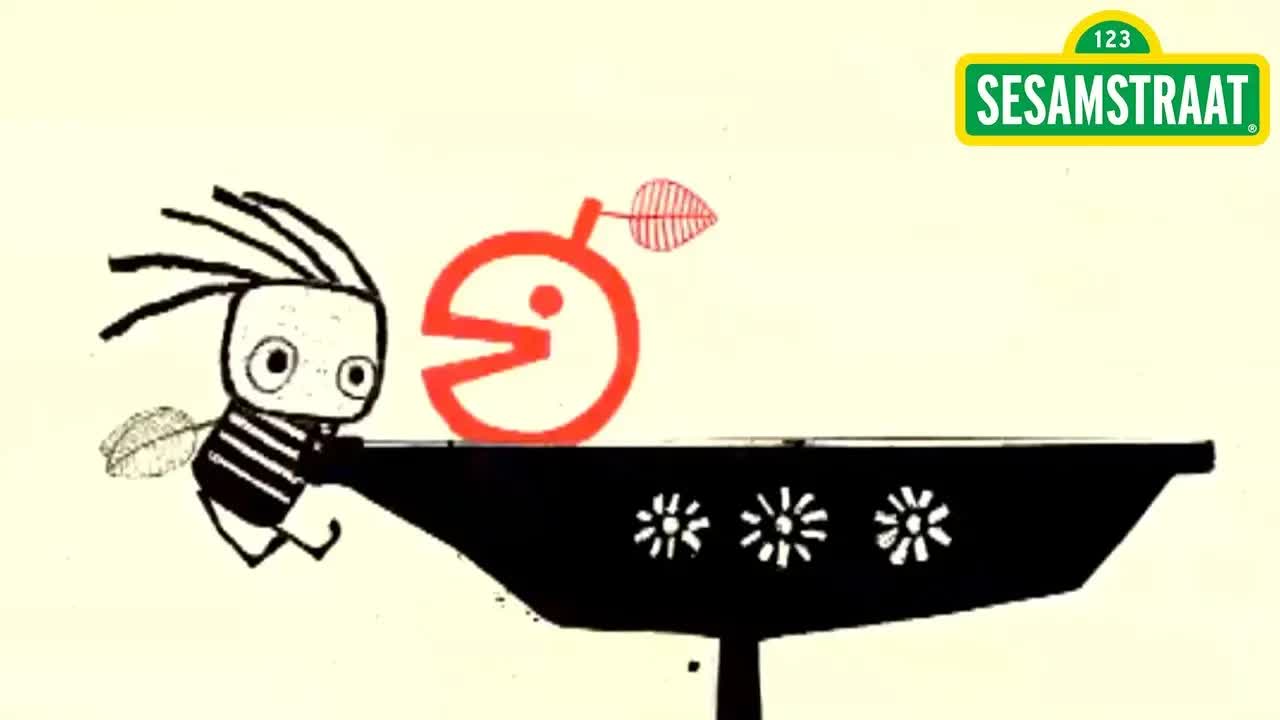 Appel - Animatie - Sesamstraat