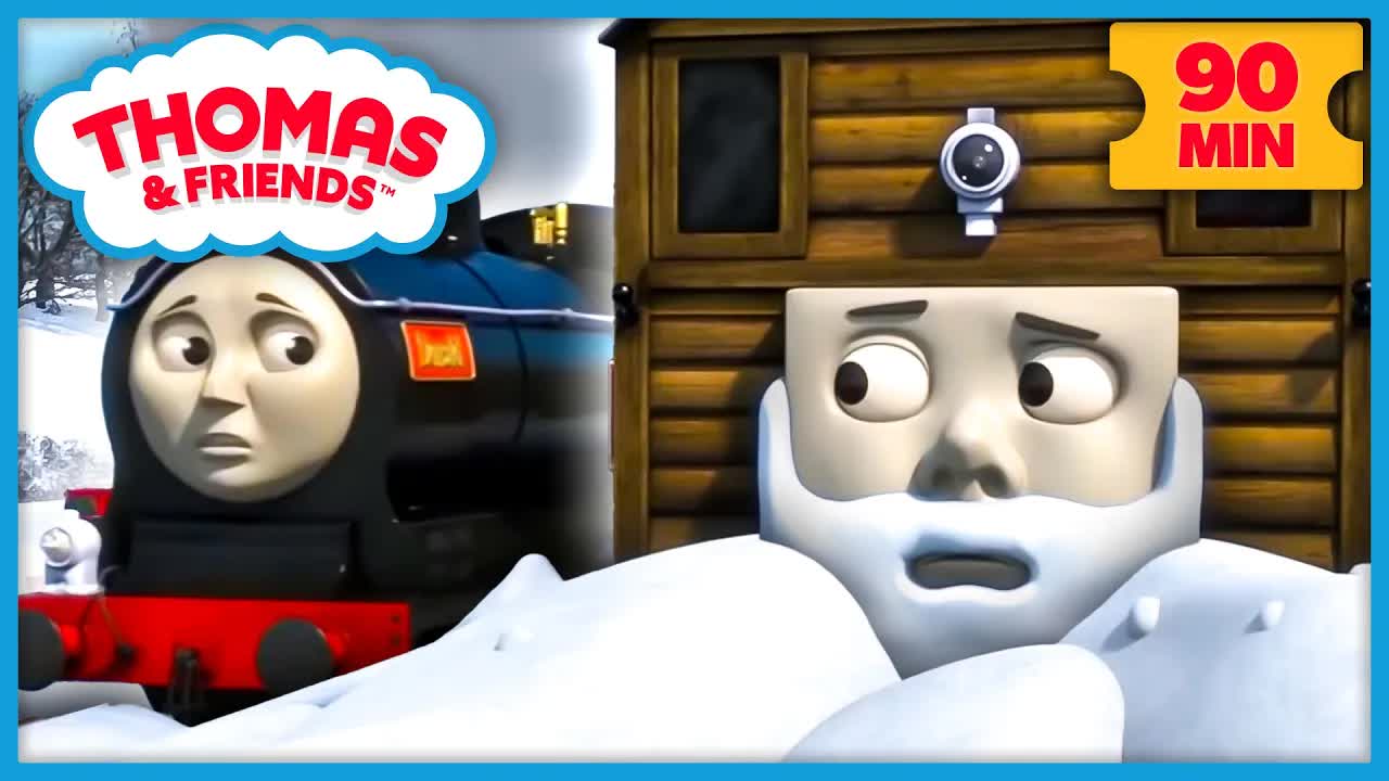 Snowy Sodor Adventures! | Thomas & Friends | 90+ Minutes!