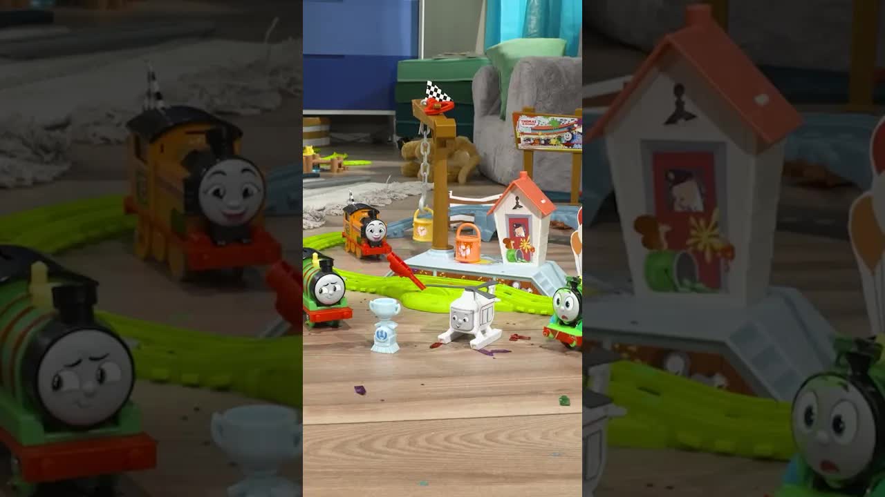 A Crazy Ride on the Bumpy and Slippery Tracks! #shorts