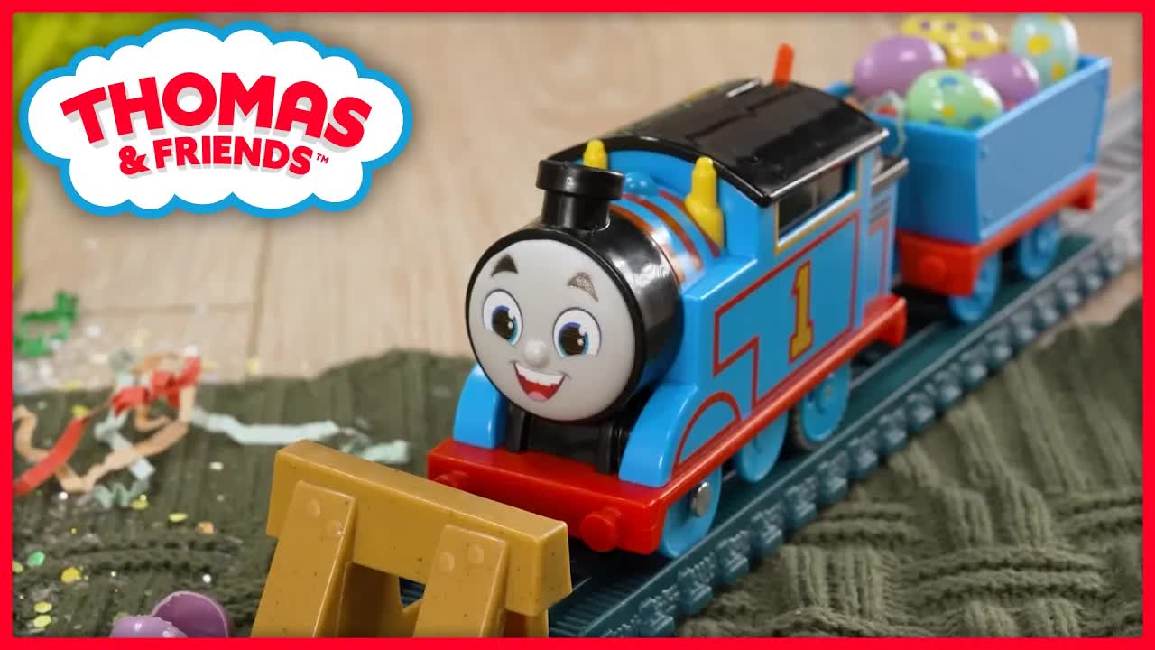 🥚🐰 Percy and Bruno's Egg Hunt! | Watch Out, Thomas! | Springtime Adventures | Thomas & Friends