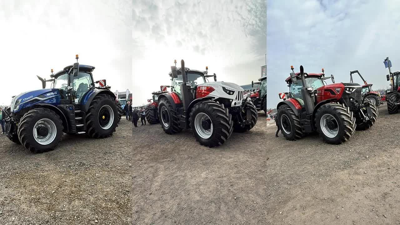 Voorjaarshow D. Lankhorst & Co. GmbH met Case-IH,Steyr, New Holland, Deutz-Fahr, Krone