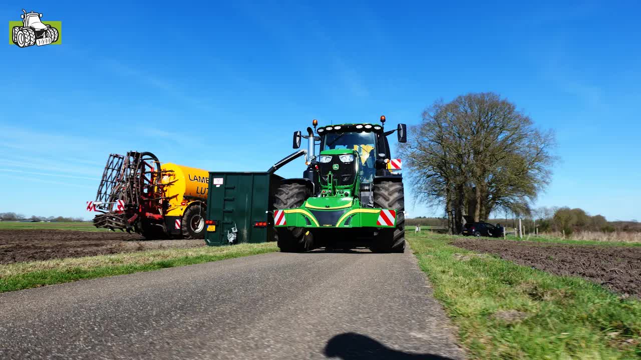 Mest uitrijden met Vervaet Hydro Trike, John Deere-tractor en Kaweco-drieasser