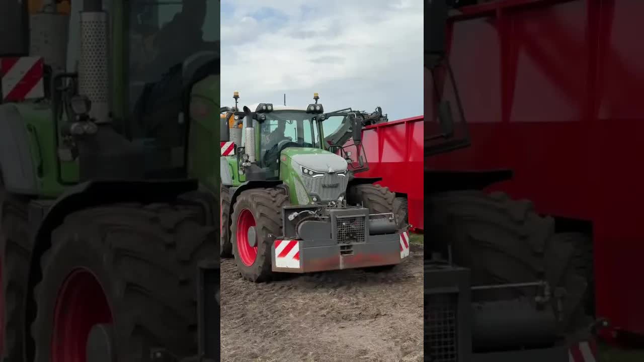 Fendt 942 Vario met Veenhuis Tridem 26,5 kuub-mesttank #farming
