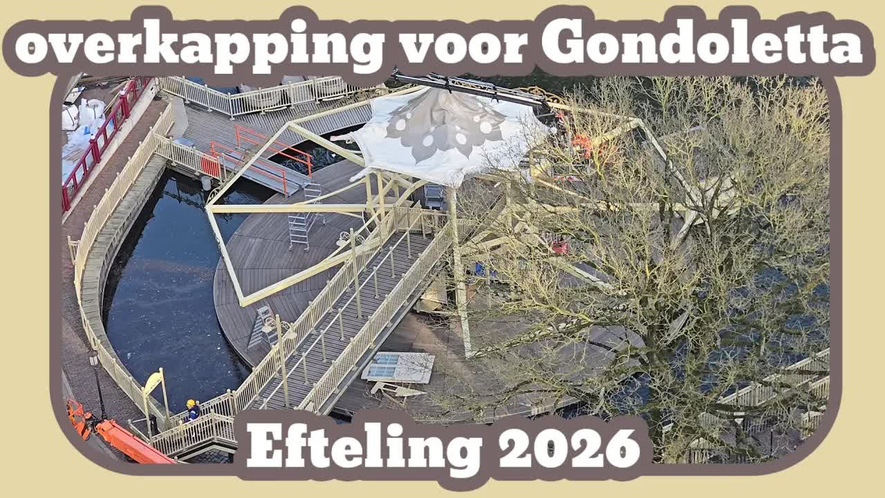 Overkapping voor Gondoletta [Efteling 2026]