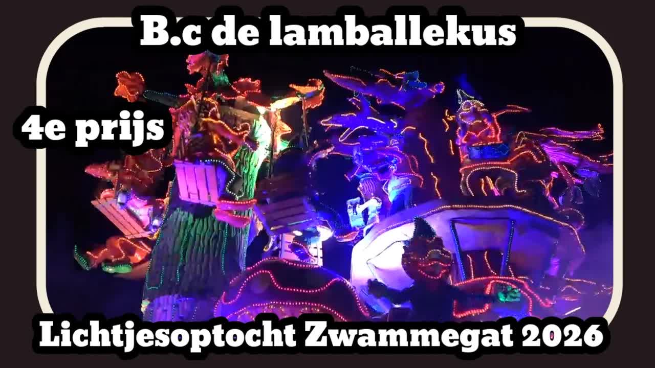 B.c de Lamballekus - 4de prijs [Lichtjesoptocht Zwammegat 2026]