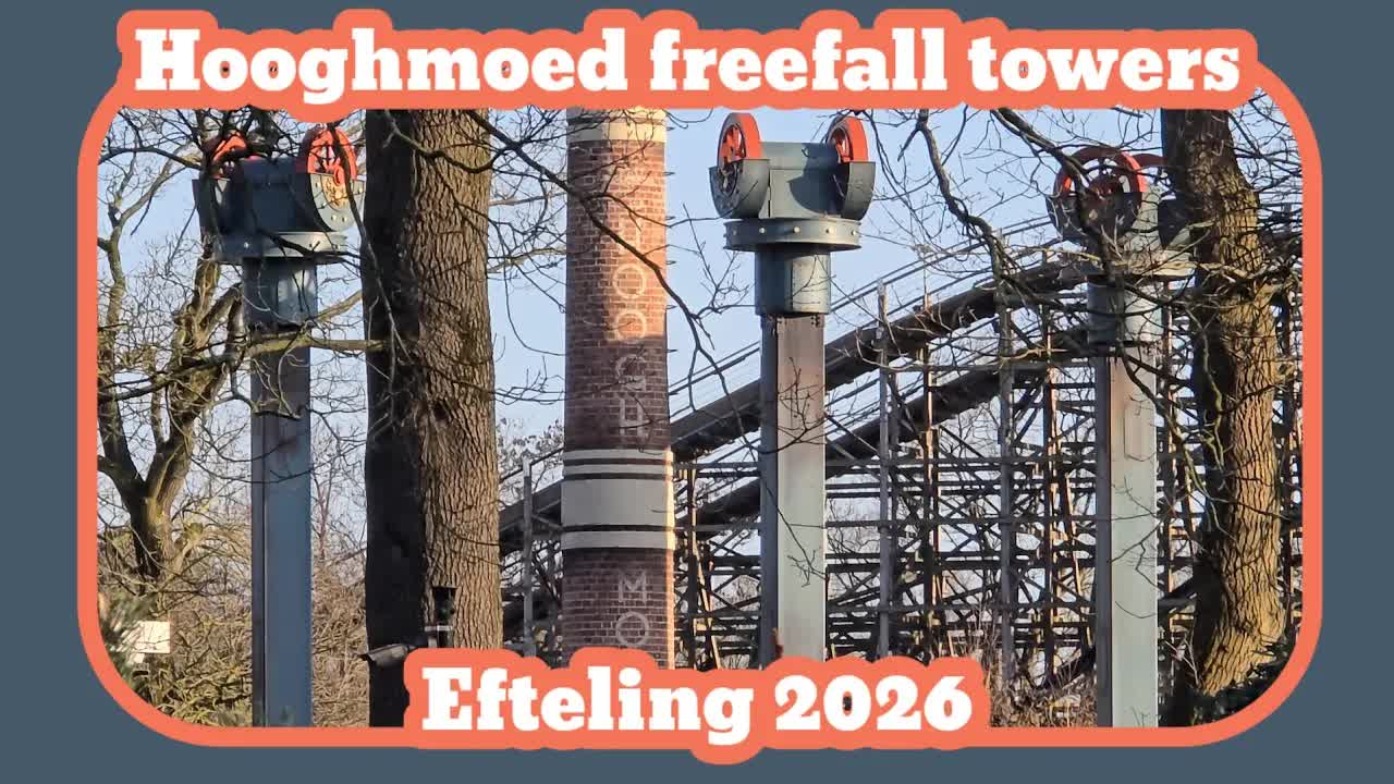 Hooghmoed freefall towers [Efteling 2026]
